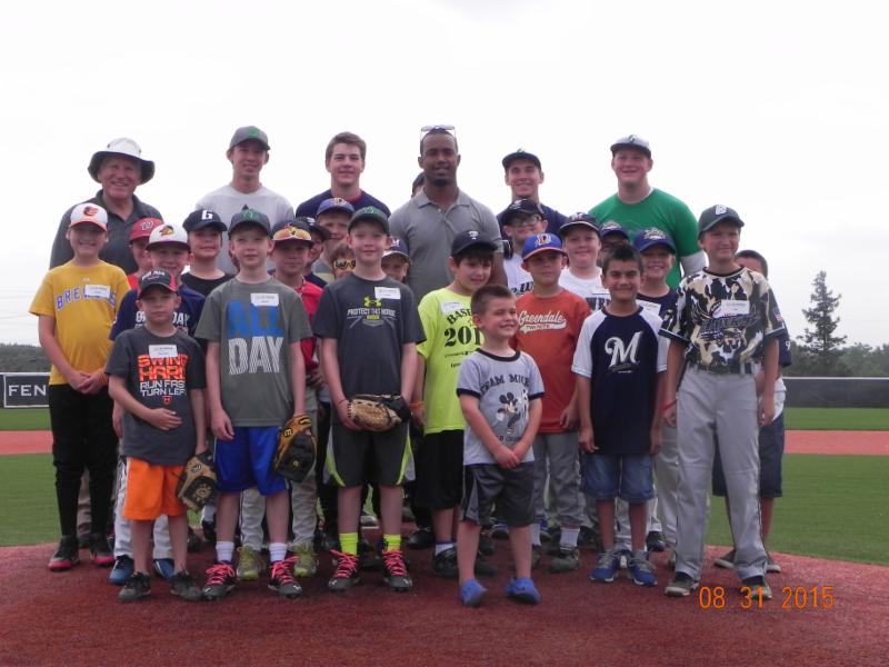 Baseball Camp and Fundraiser with Jean Segura