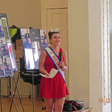 Miss Wisconsin High School Visits St. Anthony’s Elementary (Photo Gallery)