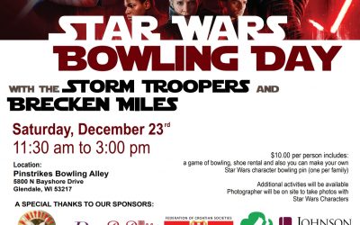 Star Wars Bowling Day December 23rd