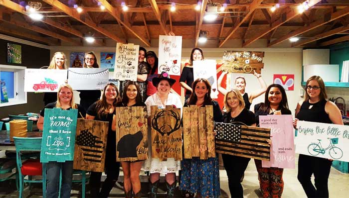 Farmhouse Paint Bar and Hall Supports GAB