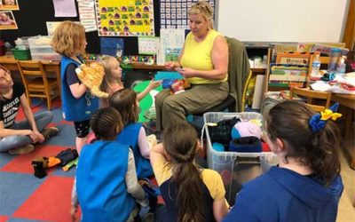GAB Meets With Girl Scout Daisy Troop at Burdick Elementary and Middle School