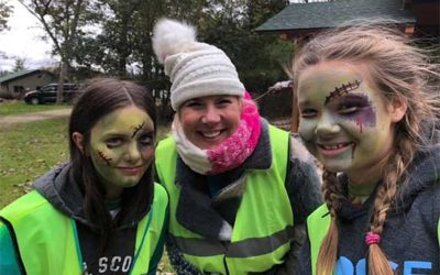 FUN WITH GIRL SCOUTS AND SCARY ZOMBIES