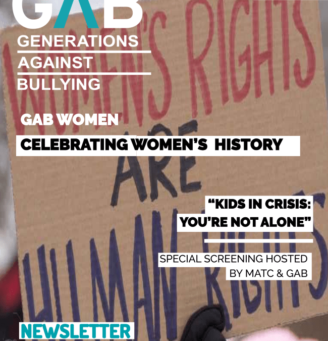 GAB NEWSLETTER MARCH 2021