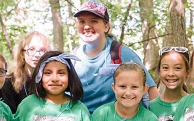 GIRL SCOUTS INTRODUCED TO GAB AT CAMP ALICE CHESTER