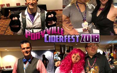 A wonderful weekend with our friends from Ponyville Ciderfest